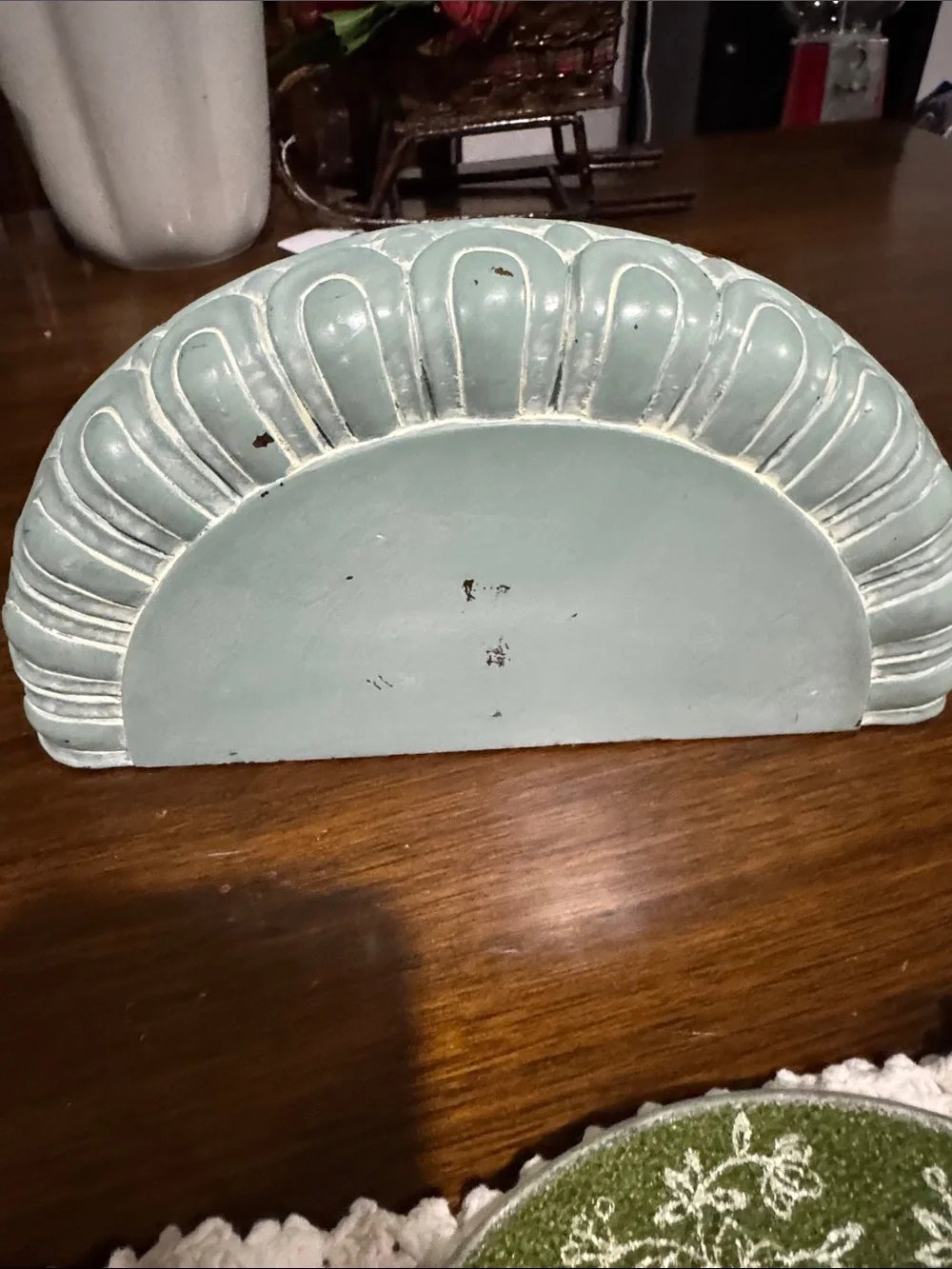 Wall Corbel Shelf in Light Seafoam Green
